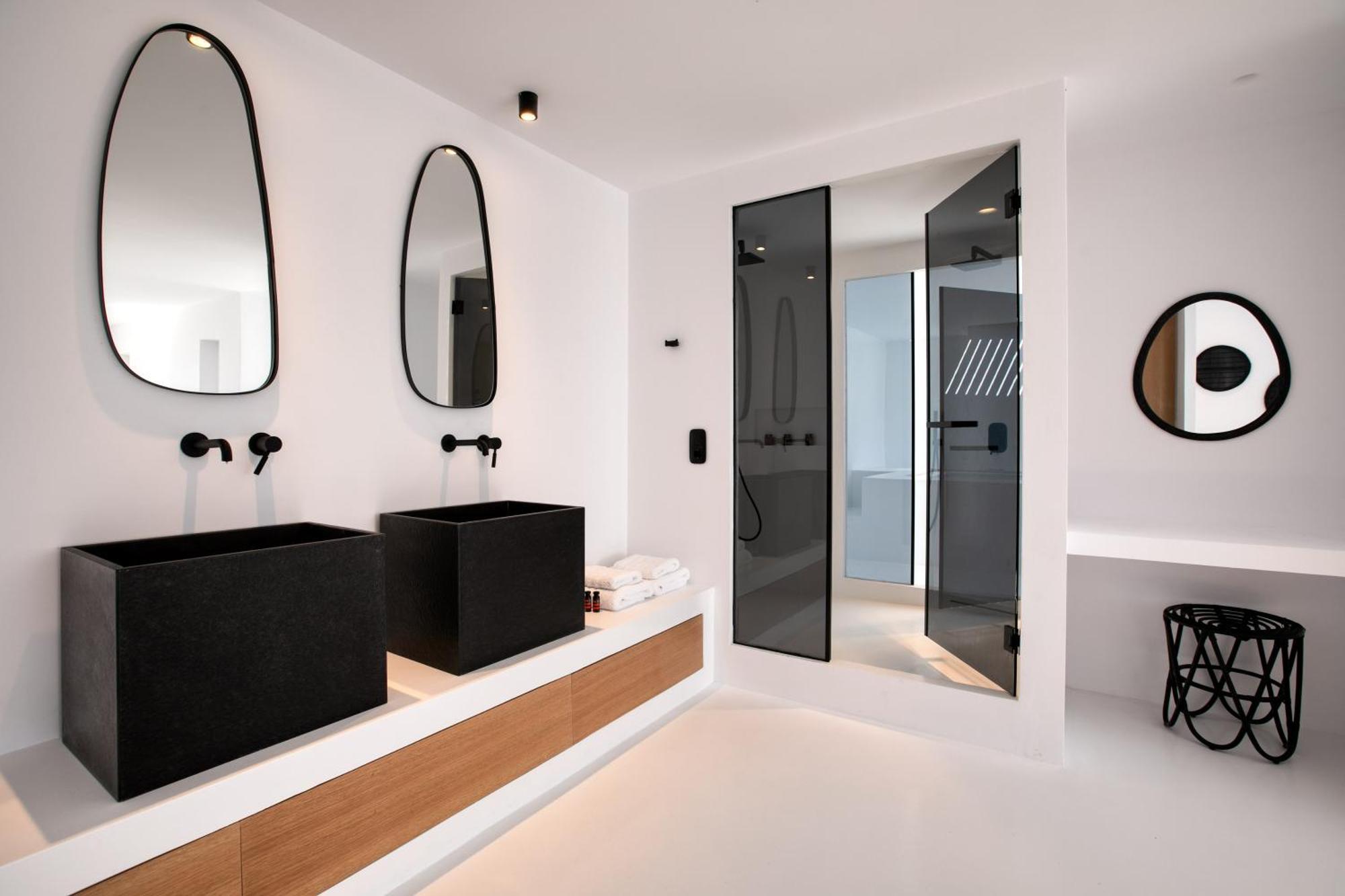 Psarou Black Villa 2 Psarou (Mykonos) Exterior photo