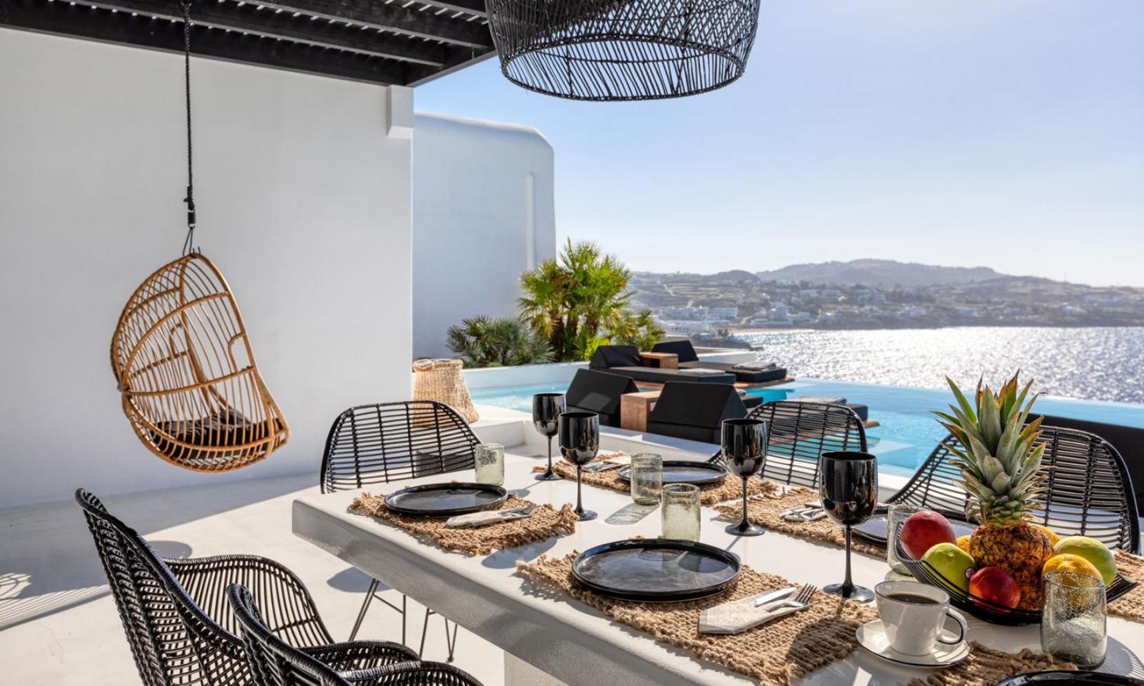 Psarou Black Villa 2 Psarou (Mykonos) Exterior photo