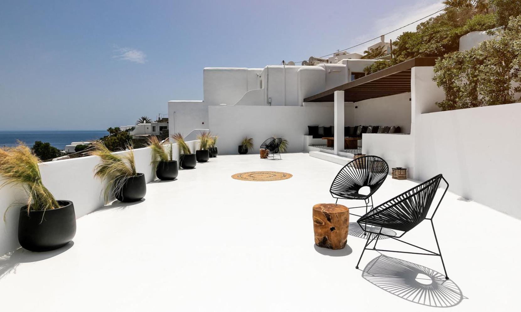 Psarou Black Villa 2 Psarou (Mykonos) Exterior photo