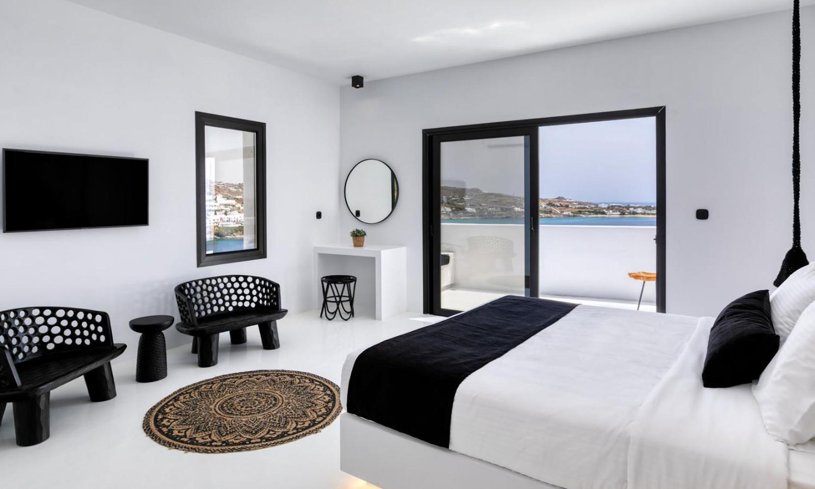 Psarou Black Villa 2 Psarou (Mykonos) Exterior photo