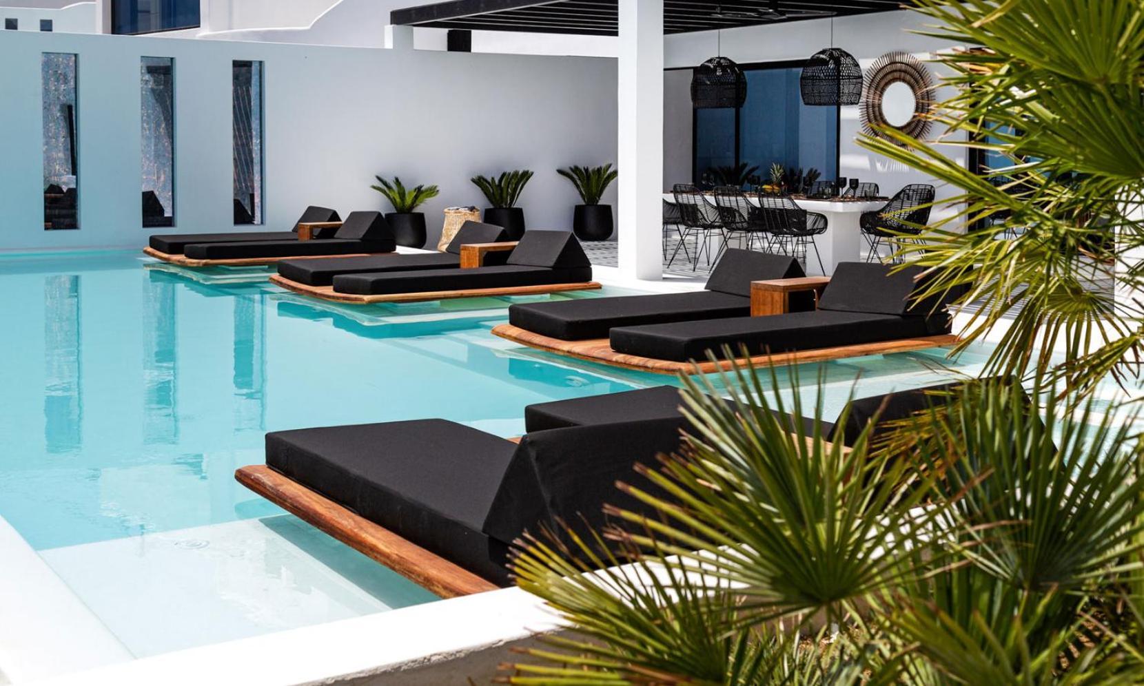 Psarou Black Villa 2 Psarou (Mykonos) Exterior photo